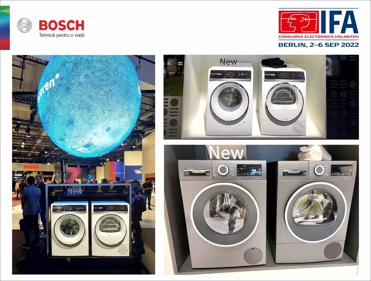 Bosch Siemens: Представительство Bosch Moldova на IFA 2022 в Берлине