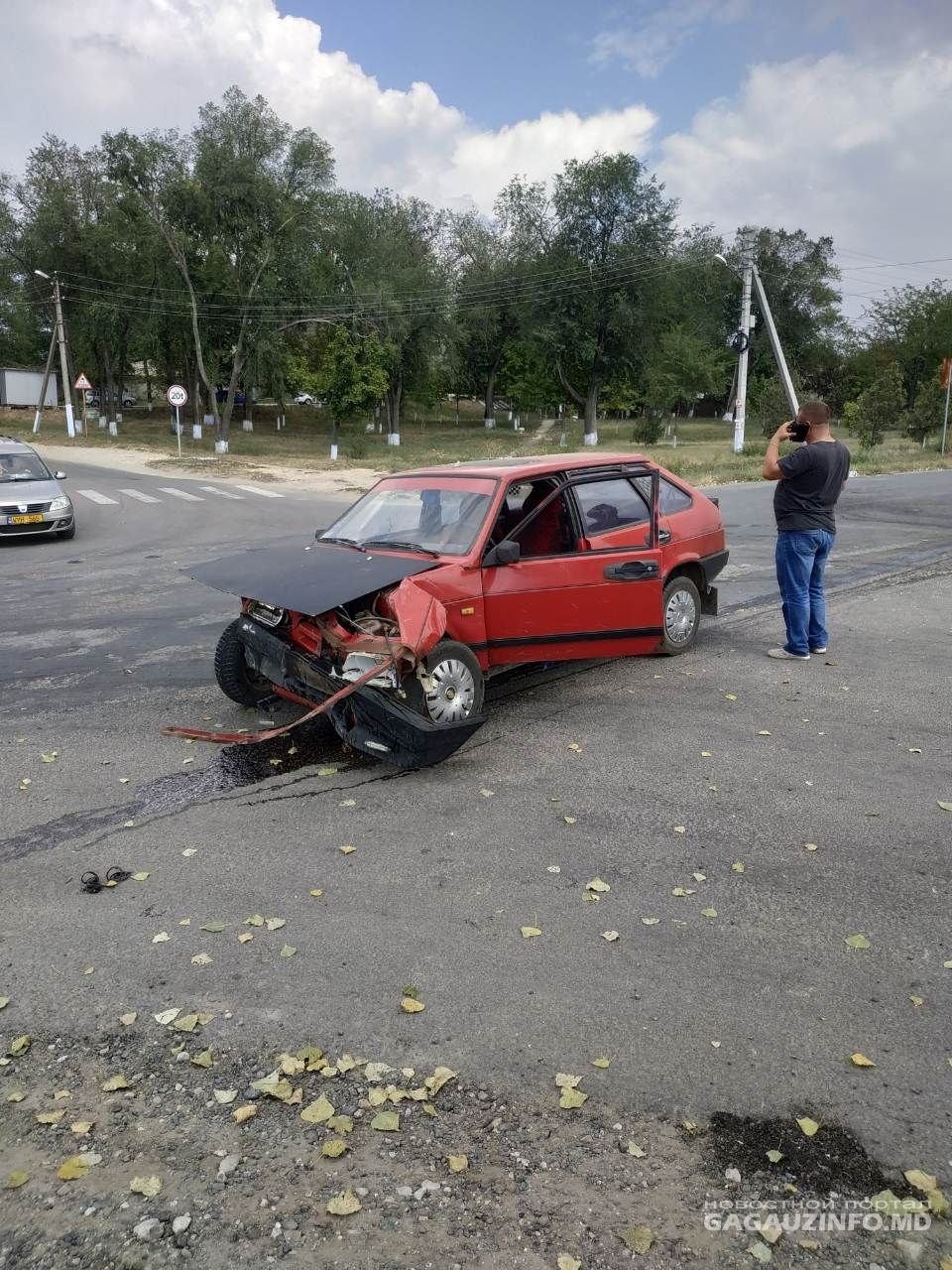 В Тараклии произошло ДТП, виновник покинул место происшествия