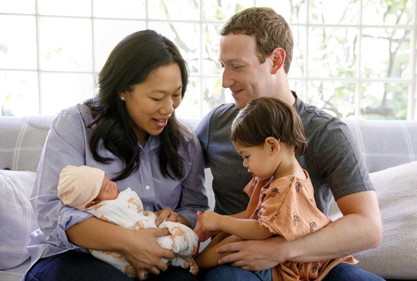 Mark Zuckerberg, tată pentru a doua oară! Soţia fondatorului Facebook a născut o fetiţă