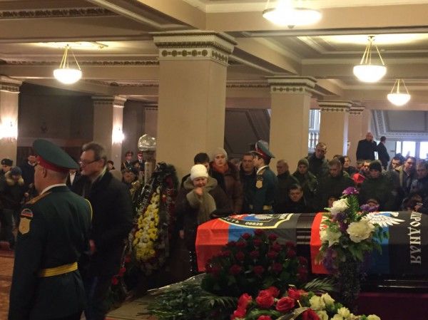 Донбасс прощается с комбатом Гиви