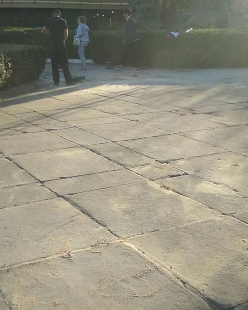 Активисты установили подсветку у памятника Г.И. Котовскому в Кишиневе