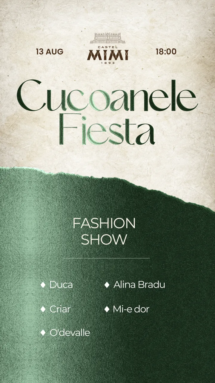 Праздник красоты: Cucoanele Fiesta в Castel Mimi