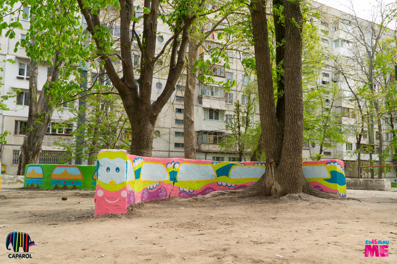 На Ботанике появился новый арт-объект от Chisinau Is ME