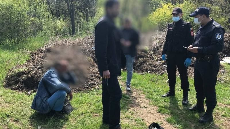 В Бельцах карабинеры задержали трех мужчин в состоянии наркотического опьянения