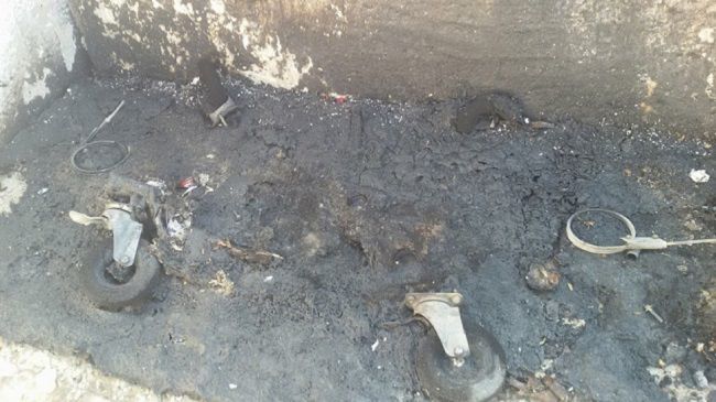 Вандалы из Яловен перешли на новый уровень – сожжение мусорных баков