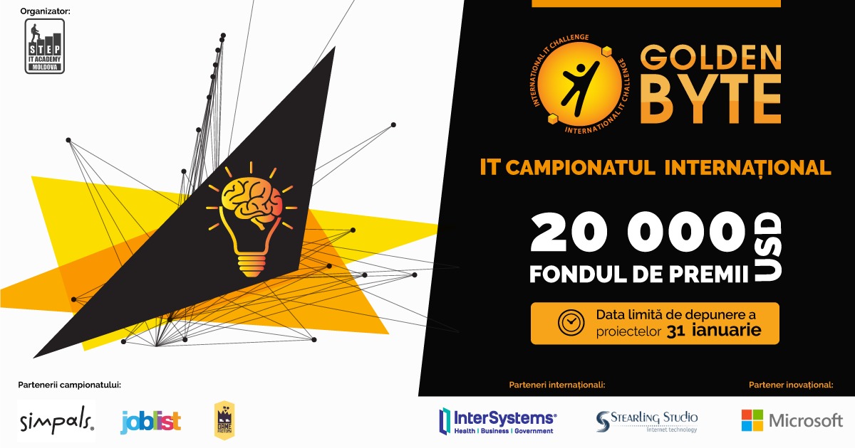 IT Campionatul Internațional Golden Byte 2017 ®