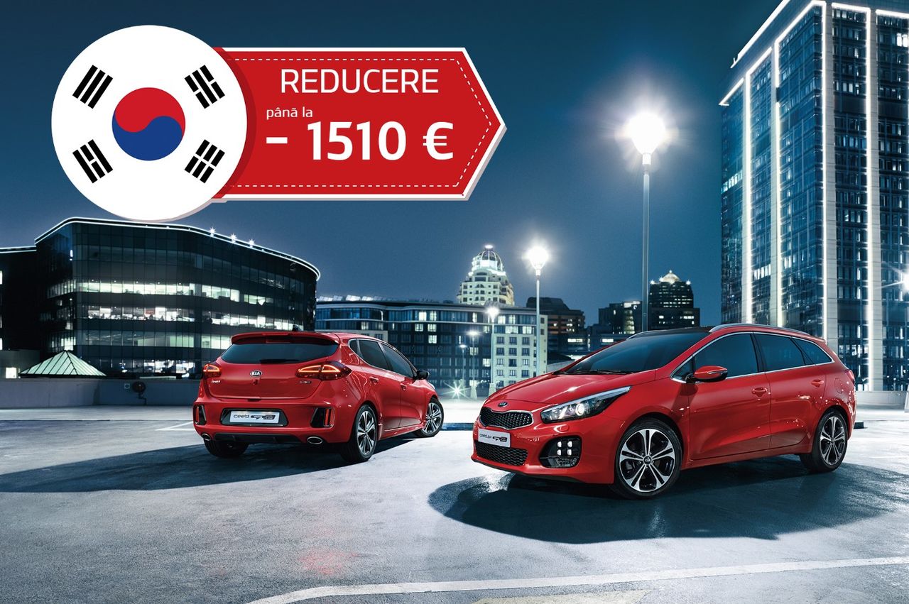 Doar în decembrie: Prețuri noi de la producător pentru automobilele KIA ®