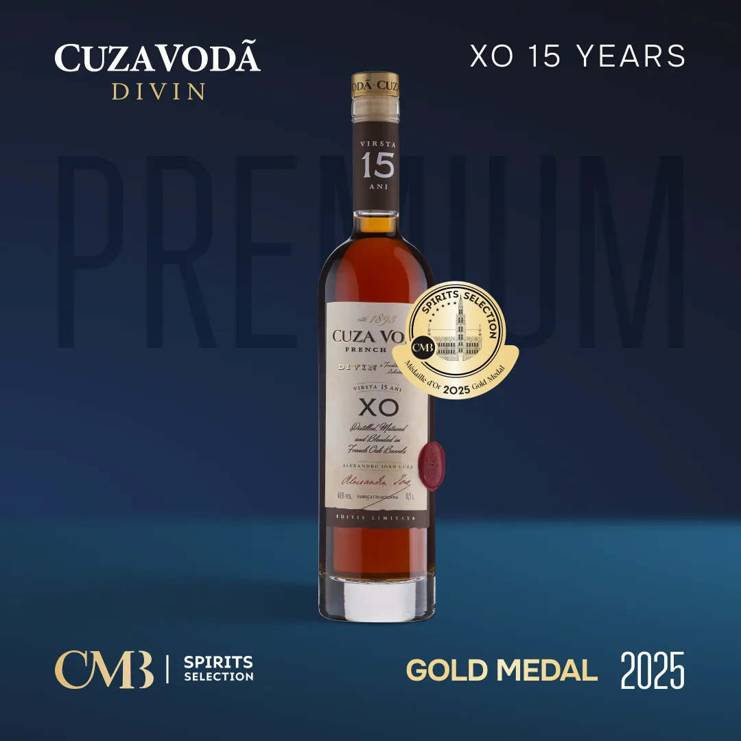 Золото для Молдовы: дивины Cuza Vodă удостоены наград на Concours Mondial de Bruxelles 2025