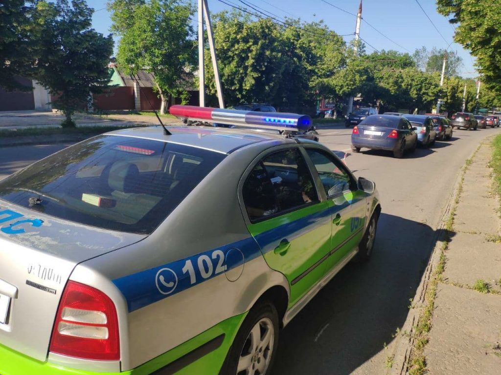 В Тирасполе произошла цепная авария с участием трех автомобилей