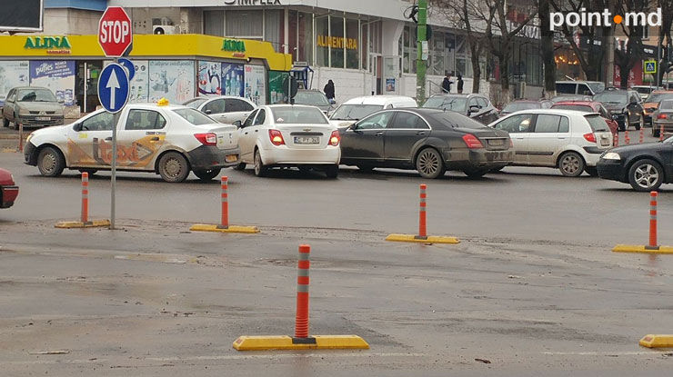 В результате ДТП на Ботанике затруднено дорожное движение