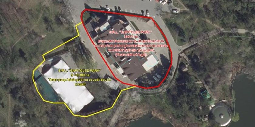 Ресторан, в котором сыграл свадьбу Киртоакэ, насильственно захватил муниципальную землю