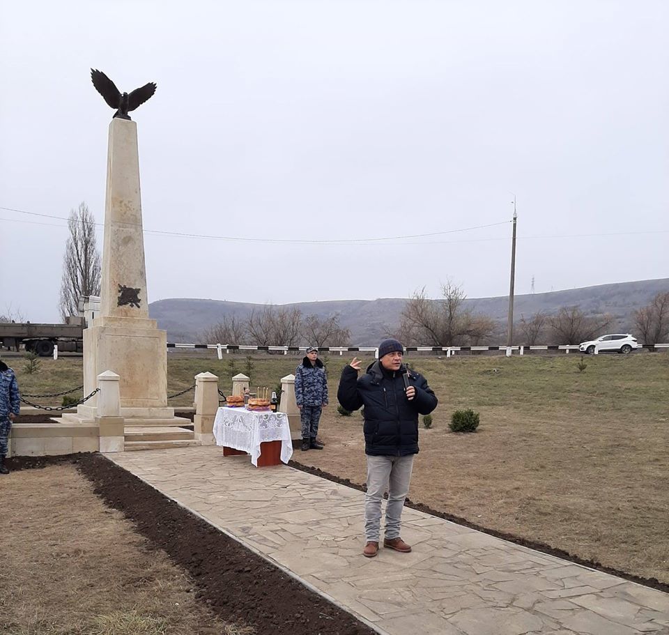 Памятник героям, погибшим в Первой мировой войне, был открыт в Резине
