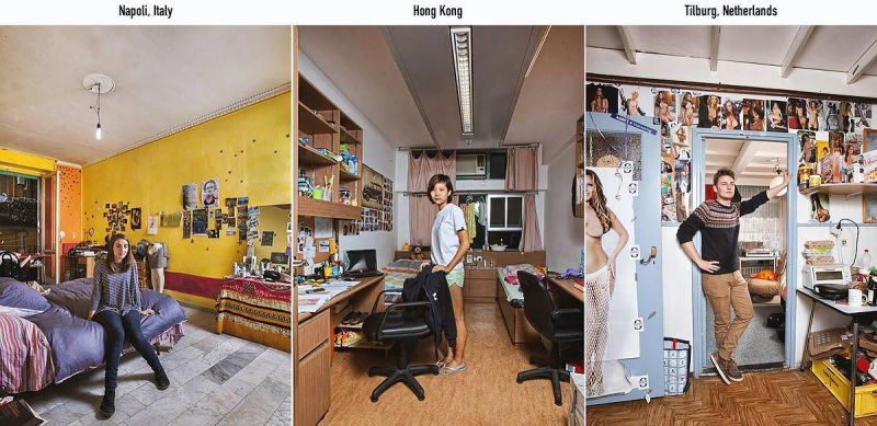 Moldova într-un proiect fotografic cu interiorul căminelor studențești din diverse colțuri ale lumii