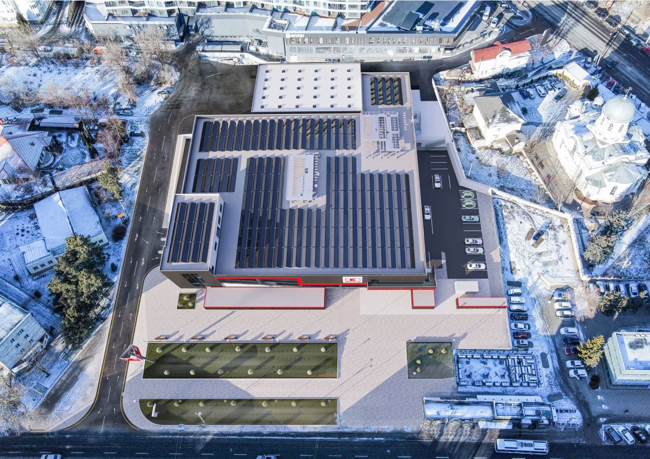 Kaufland показал, как будет выглядеть магазин, расположенный на улице Киев