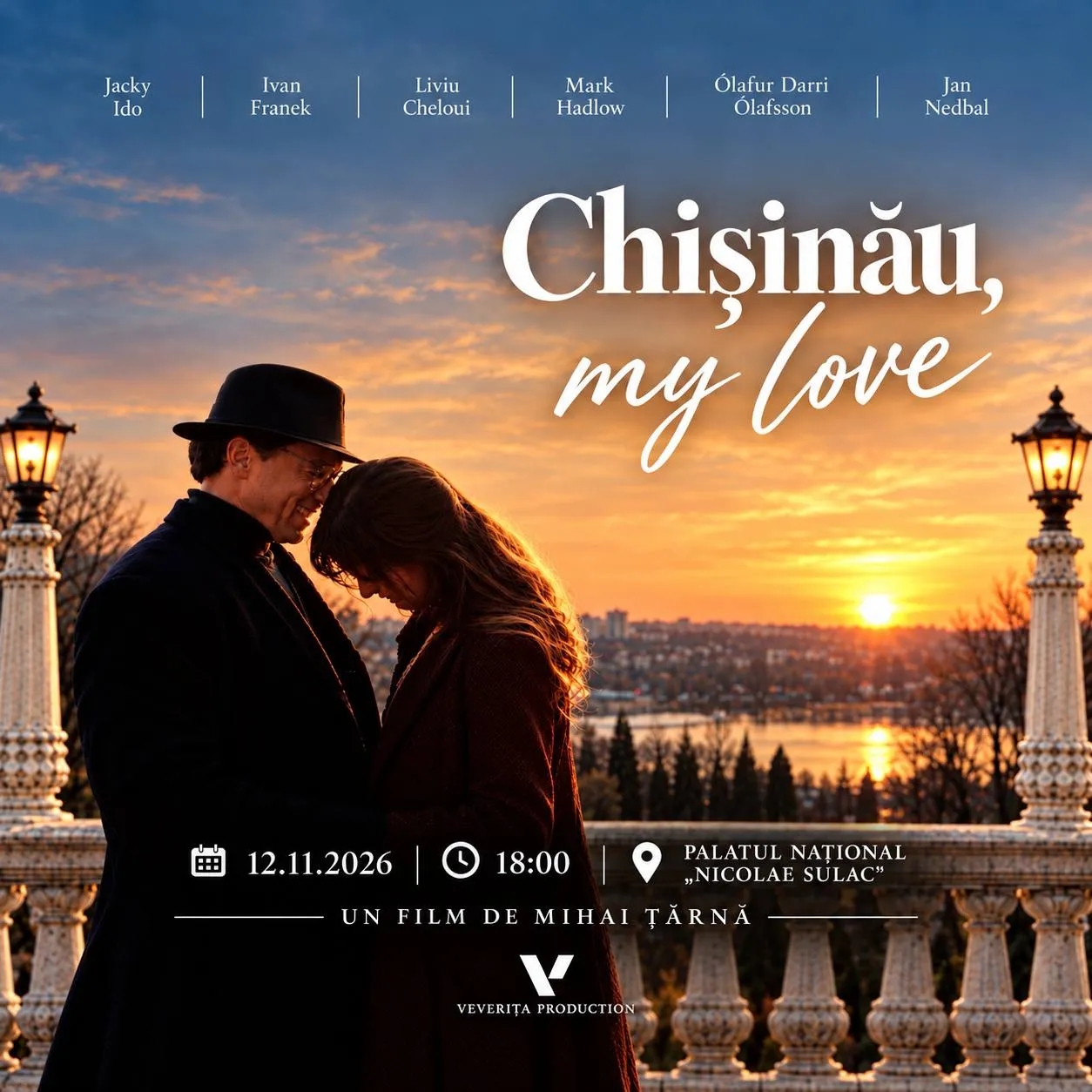 В Кишиневе состоится премьера фильма Chișinău, My Love с мировыми актёрами