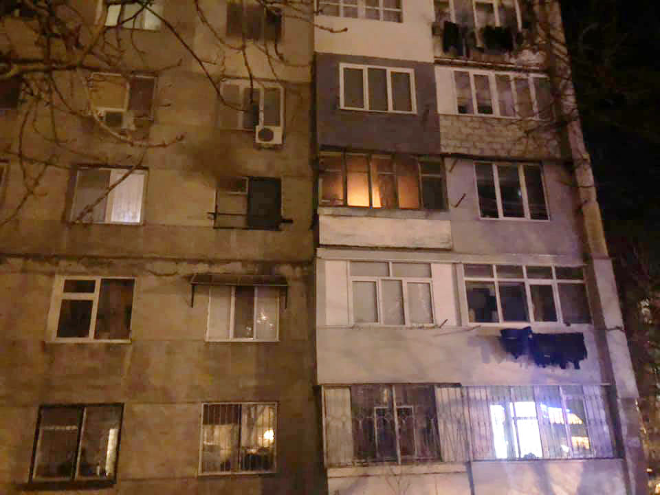 В Кишиневе при пожаре погиб владелец квартиры
