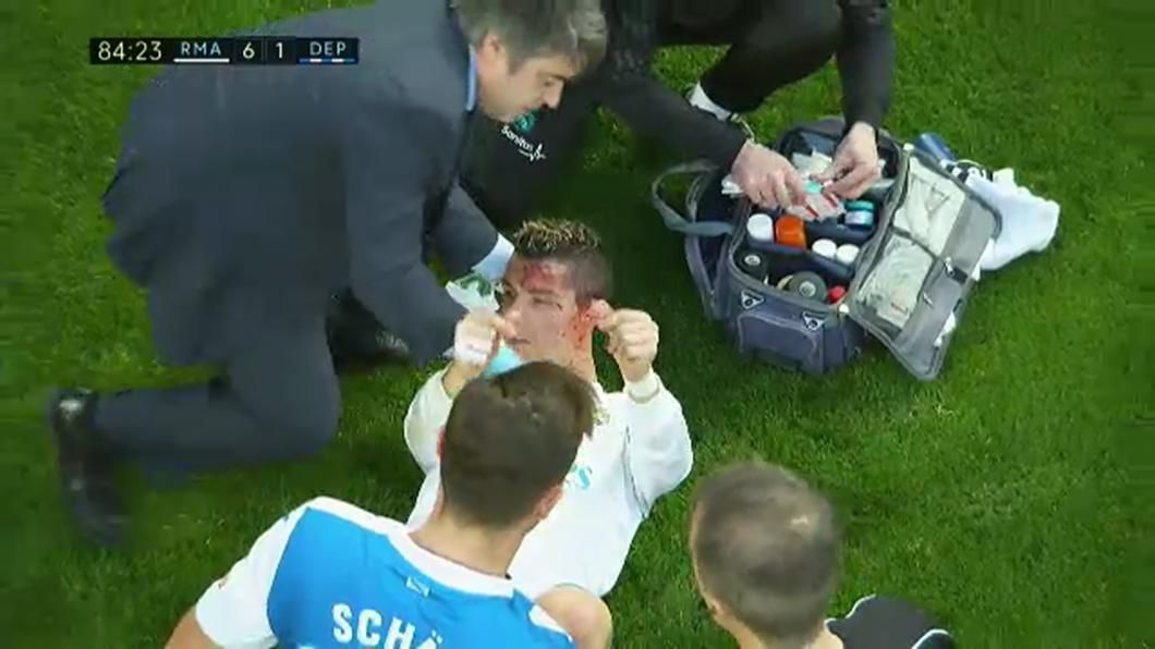 Ronaldo, plin de sânge. Reacţia când s-a văzut pe telefon mobil
