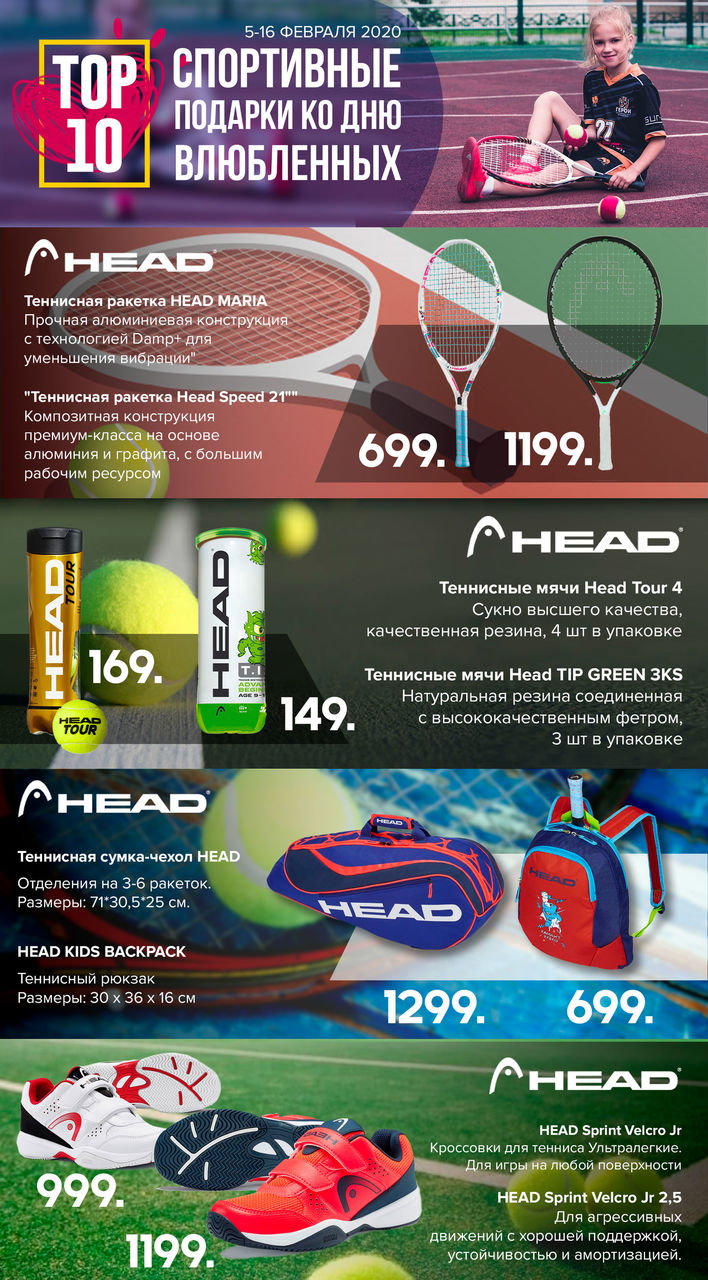 Sportlandia: Идеальные подарки на День Влюбленных ®