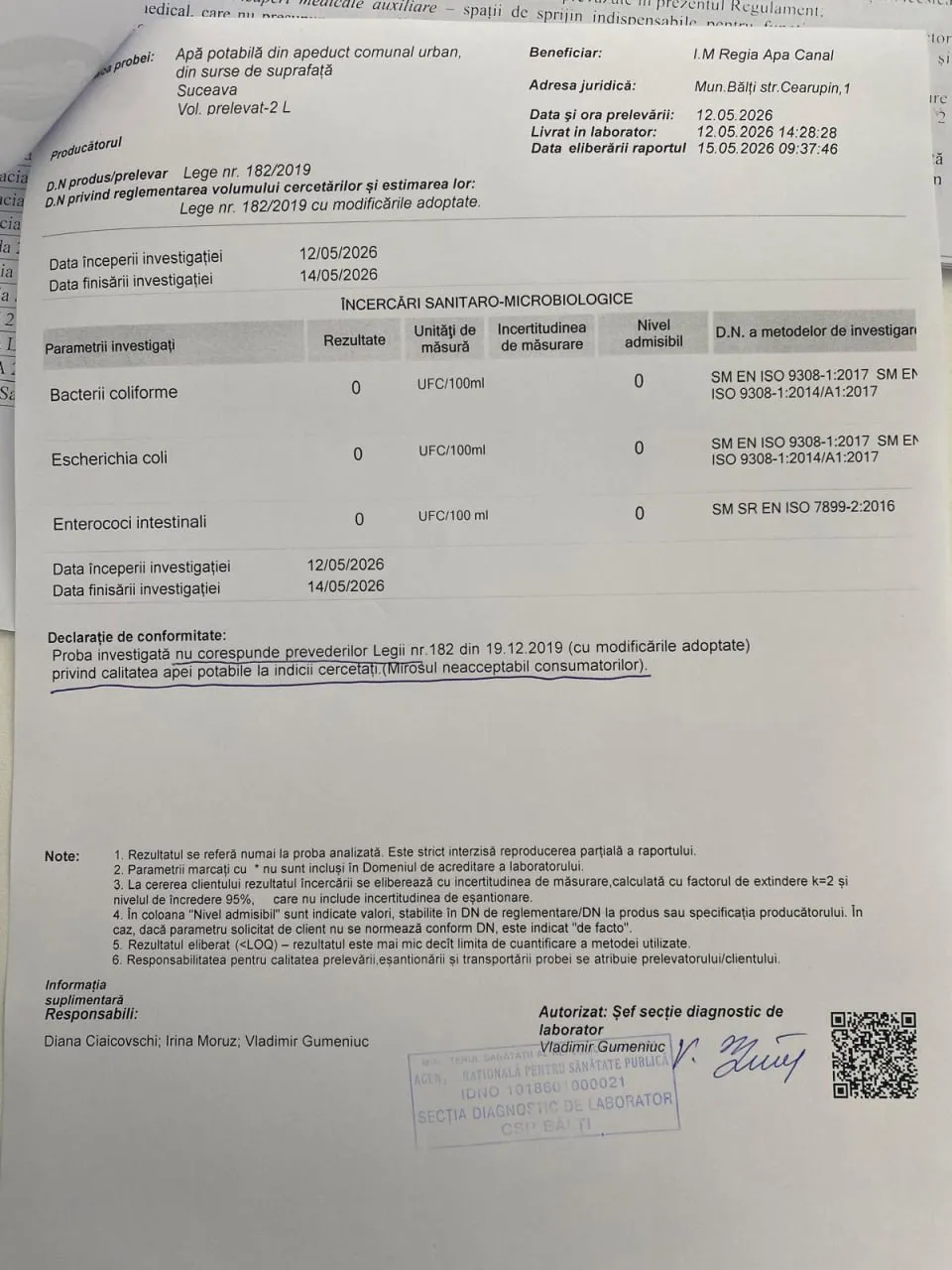Бельчан предупреждают об опасности: водопроводная вода непригодна для питья