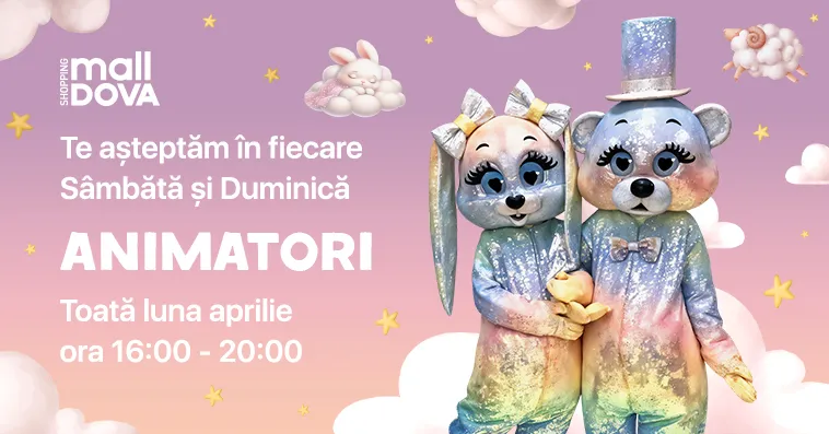 Easter la Shopping MallDova: Surprize pentru toată familia