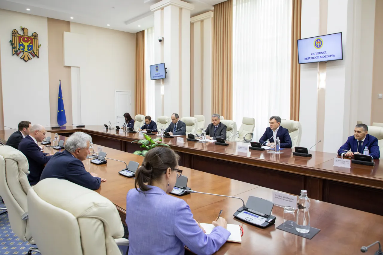 Премьер-министр Дорин Речан провел встречу со спецпредставителем ОБСЕ