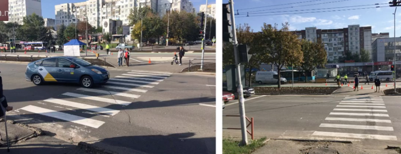 Улицы Кишинева не приспособлены для лиц с ограниченными возможностям