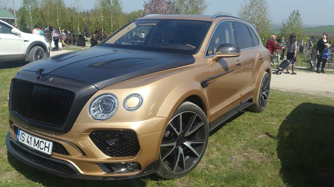 На молдавских дорогах замечен Bentley Bentayga от Mansory за €250 000