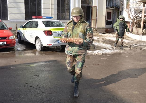 В центре Кишинева нашли снаряд времен Второй мировой войны