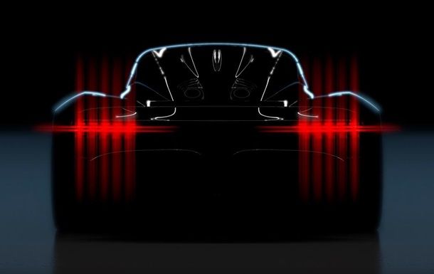 Aston Martin показал тизер гиперкара Project 003