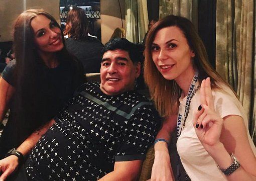Maradona, acuzat de hărţuire sexuală de o jurnalistă din Rusia