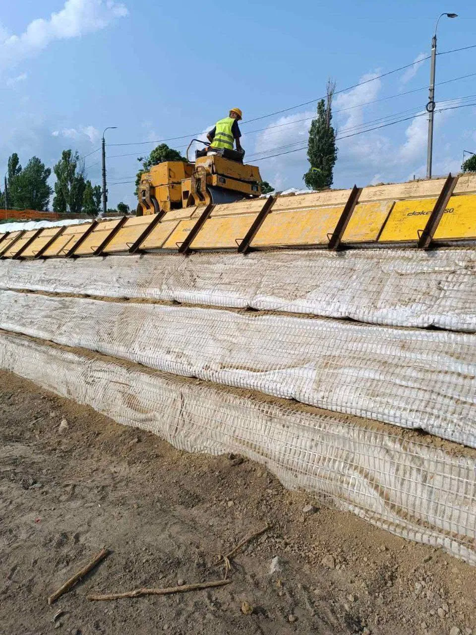 Lucrările de reabilitare a zonei Scuarului Panoramic din sectorul Ciocana continuă