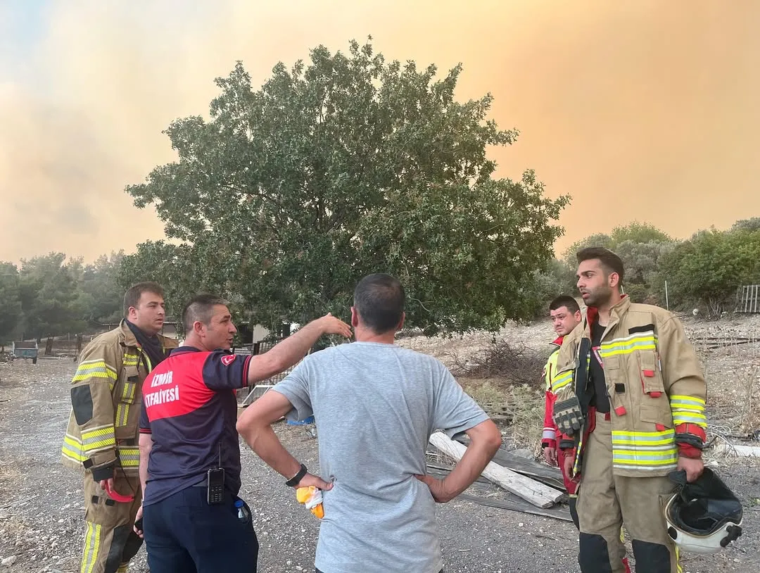 Incendiul de pădure din Izmir nu poate fi localizat deja de două zile