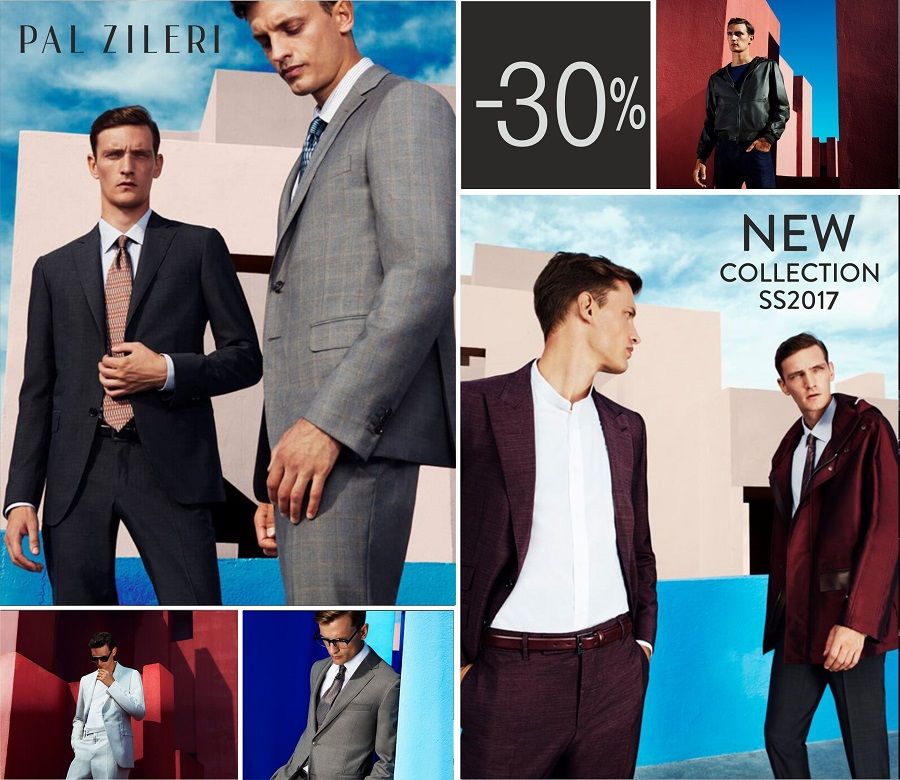 Pal Zileri: Reduceri -30% pentru noua colecție SS17 ®