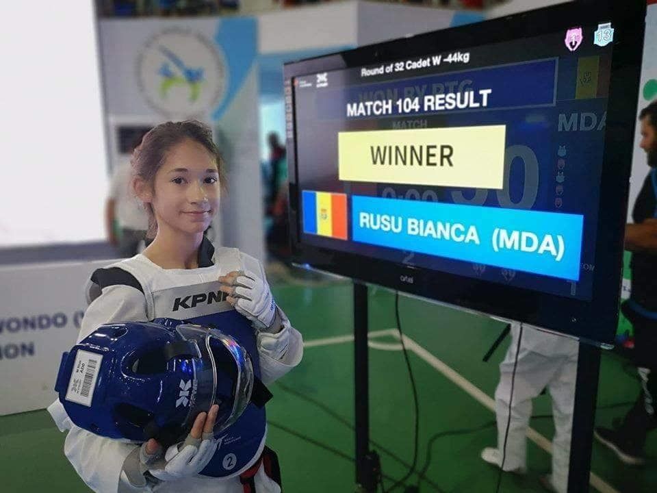 Молдавские спортсмены успешно выступили на чемпионате мира по тхэквондо