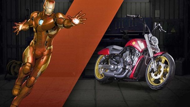 Harley-Davidson и Marvel представили супергеройские мотоциклы