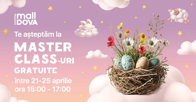 Easter la Shopping MallDova: Surprize pentru toată familia