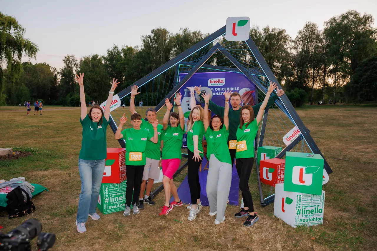 Linella susține Chisinau 10 km Night Run 2026 ca partener medalie