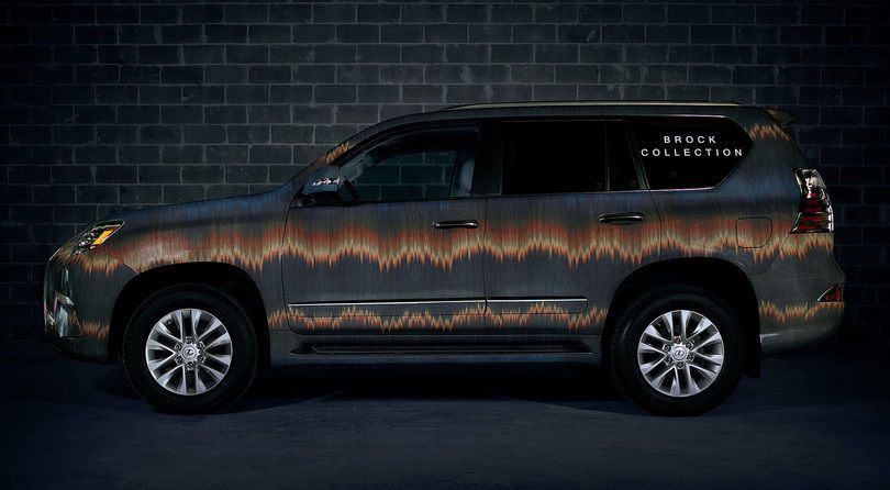 Lexus показал дизайнерские автомобили
