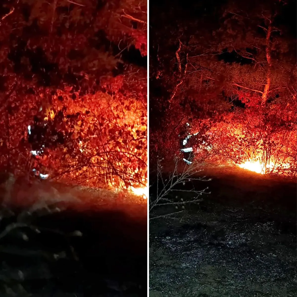 В Окницком районе за один вечер произошли два пожара