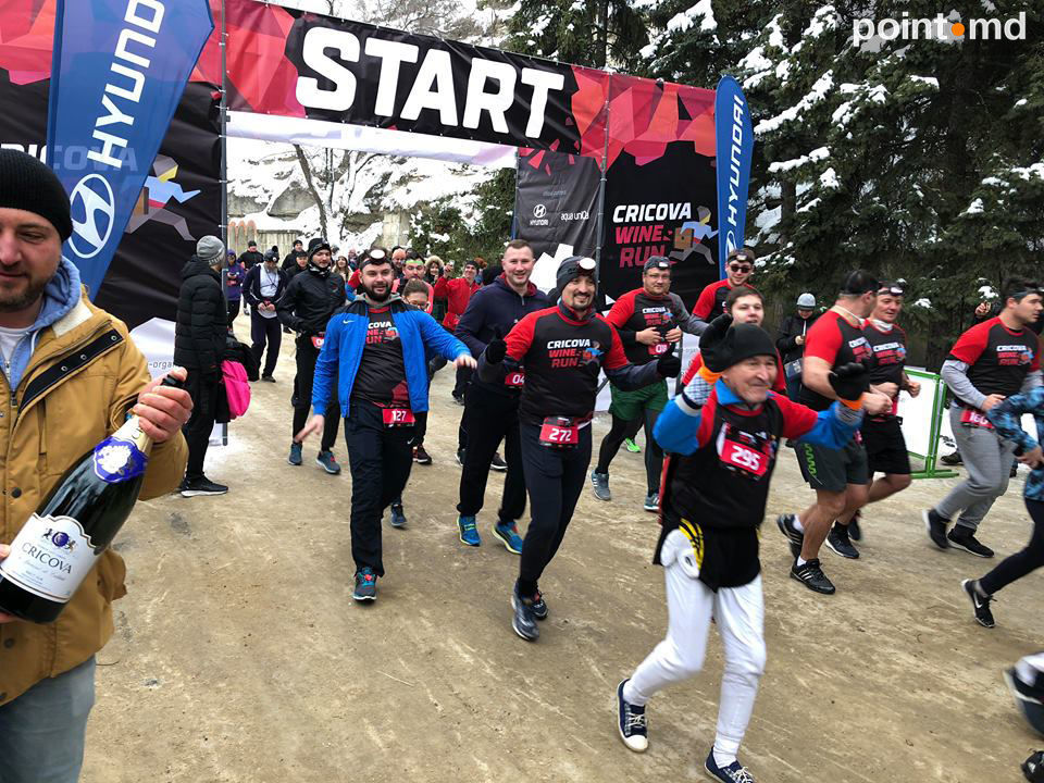 Wine Run: 300 de alergători au cucerit beciurile de la Cricova. Lista câștigătorilor