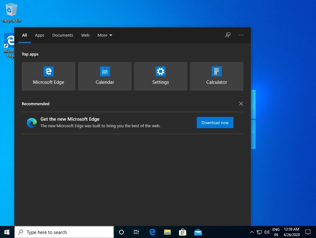 В системный поиск Windows 10 пробралась реклама