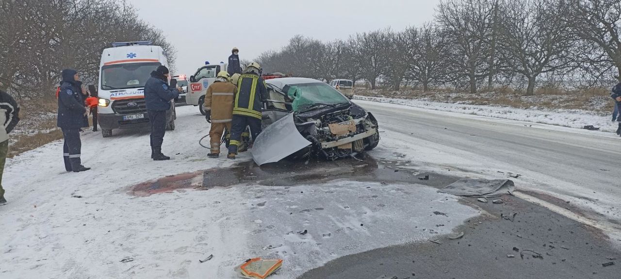 В Рышканском районе произошли два серьезных ДТП