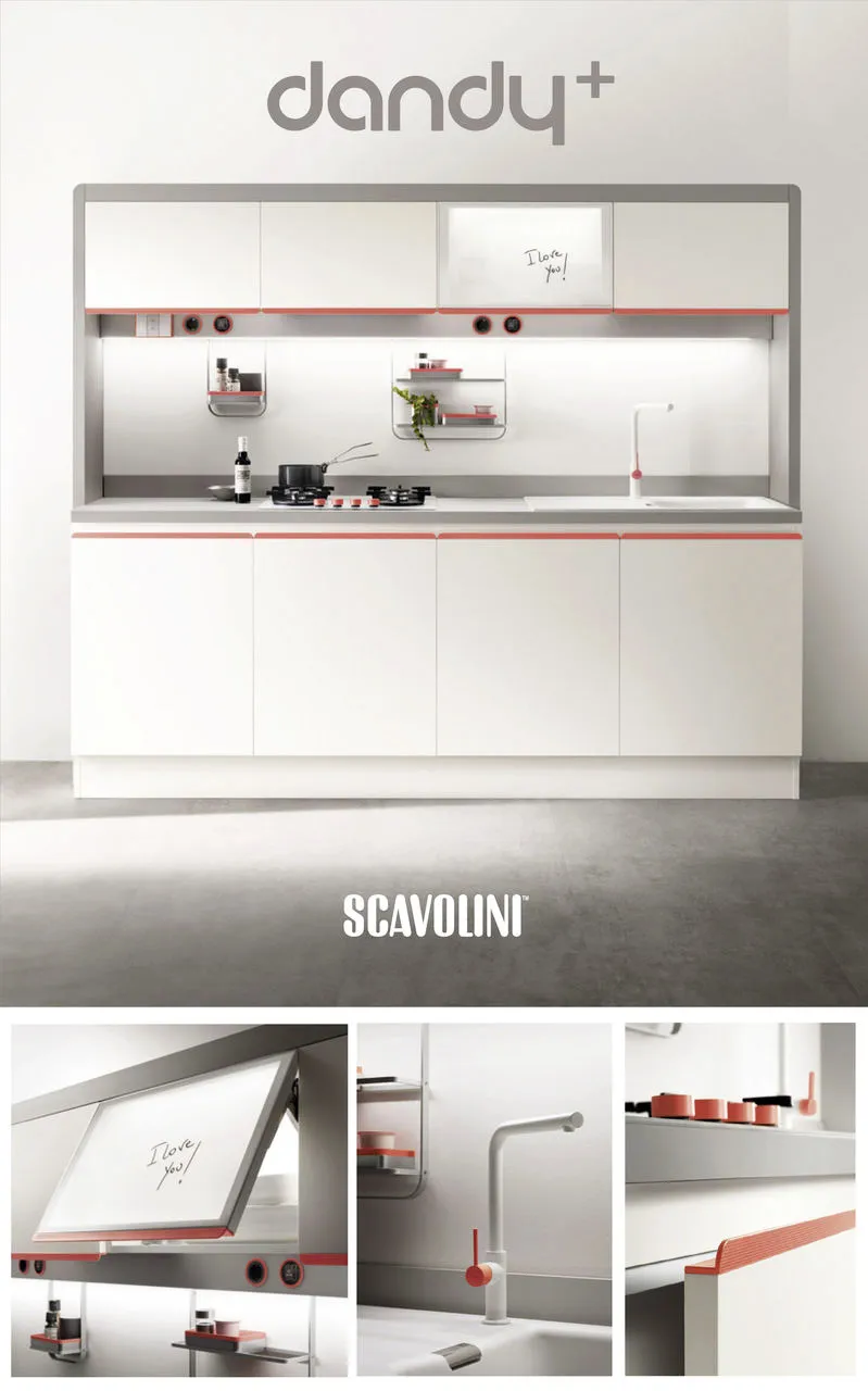 Scavolini: Легендарные итальянские кухни Dandy Plus и MIA