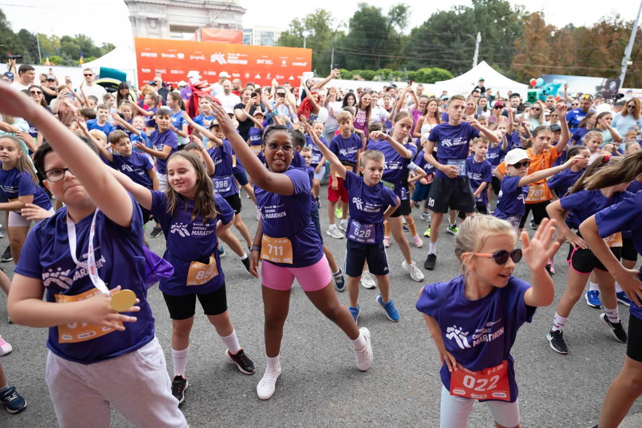 Moldcell Marathon For Kids 2026: Peste 1.500 de copii au dat startul weekendului