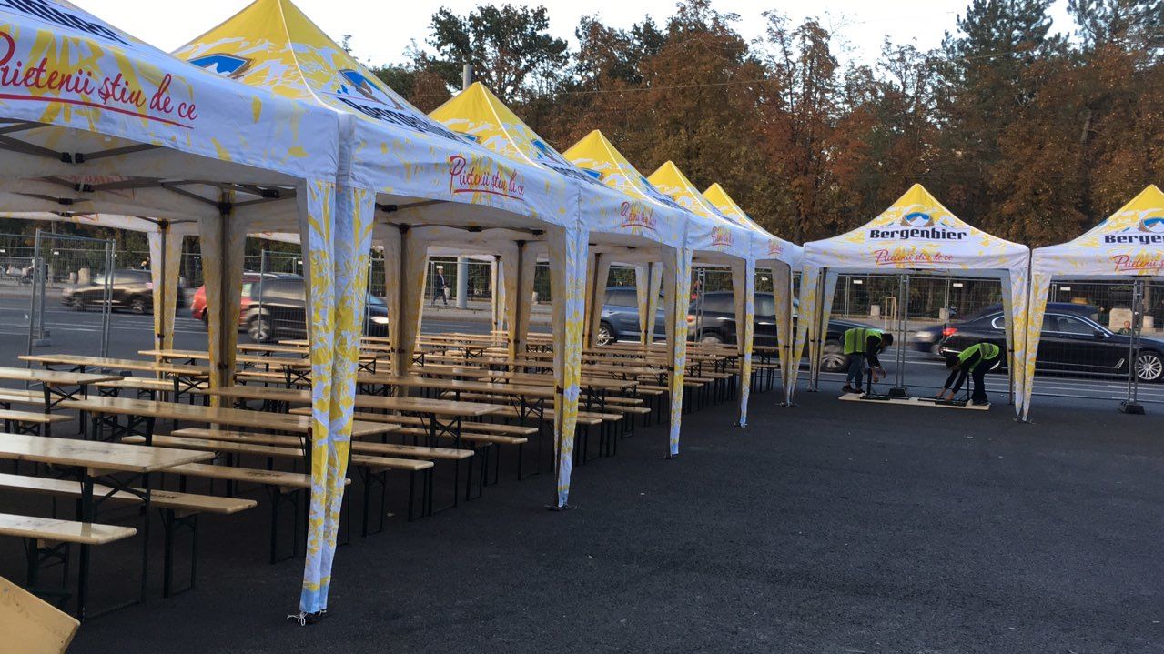 CHISINAU MARATHON 2017: Cum au apărut orășelul sportiv și Food Zone