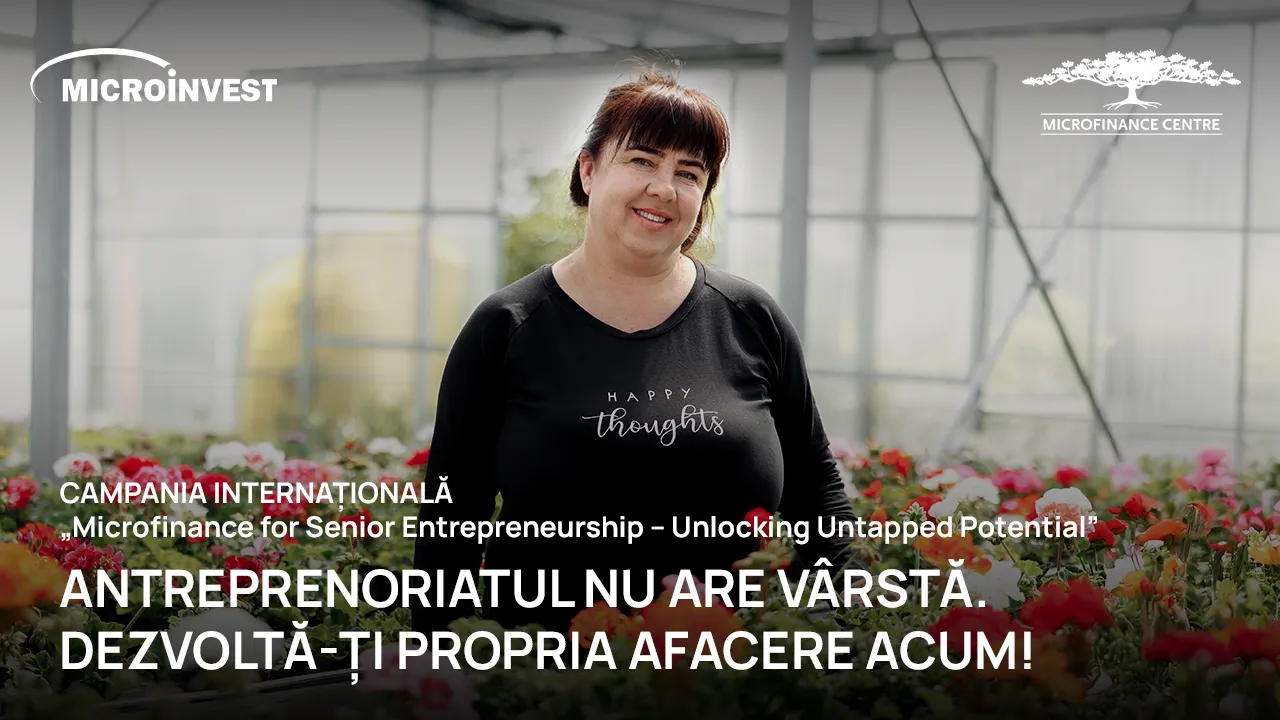 Microinvest: Antreprenoriatul nu are vârstă. Dezvoltă-ți propria afacere acum