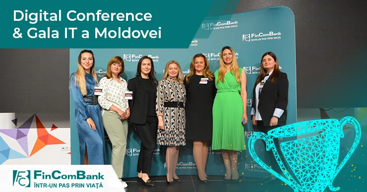 FinComBank поддержал конференцию и Гала награждение IT&Co из Республики Молдова