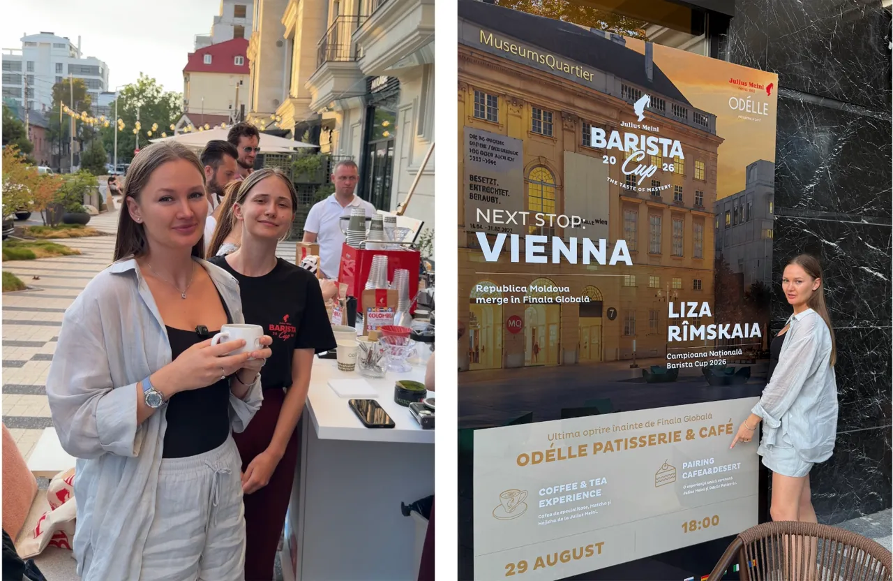 Бариста Odelle Patisserie победила на международном чемпионате в Вене