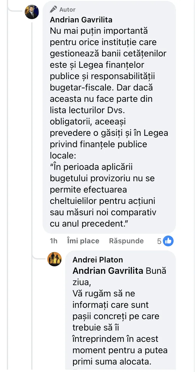 Dispută între Gavriliță și Pșenițchi privind banii pentru blocul din Durlești afectat de incendiu