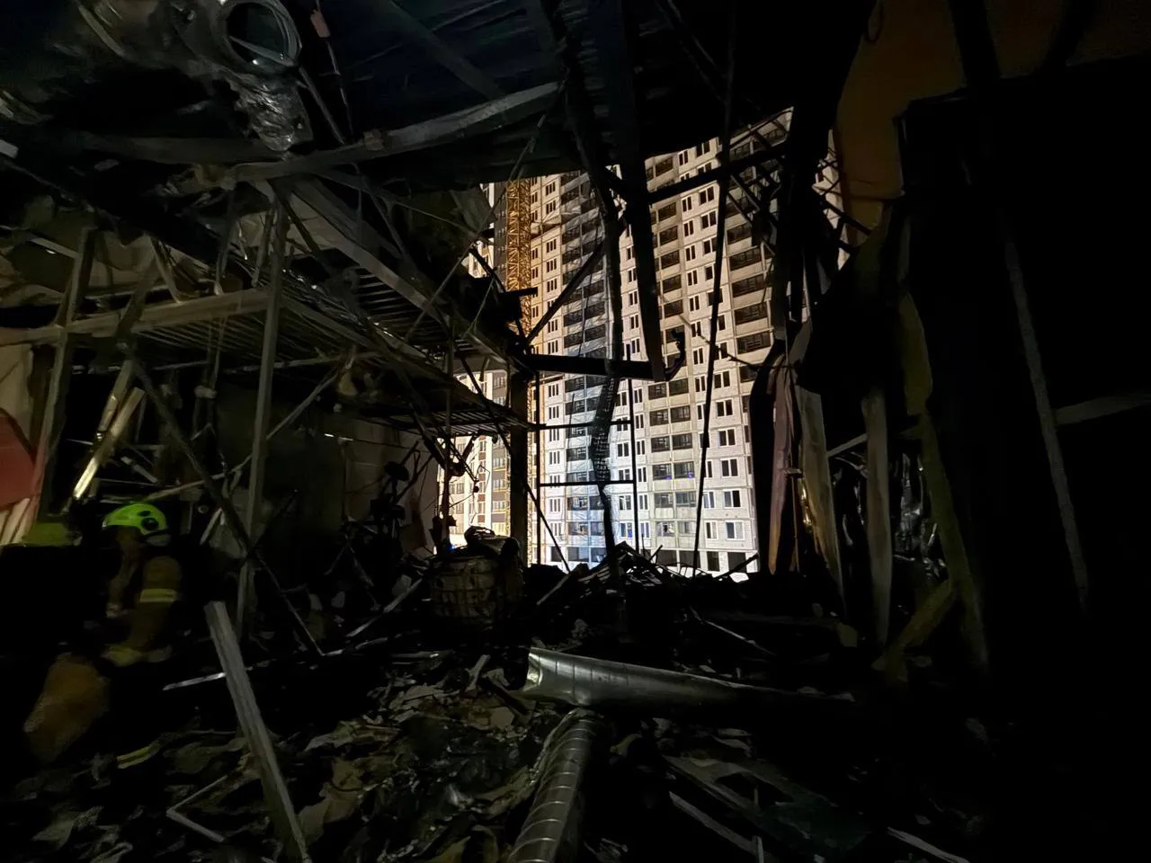 В Киеве и Запорожье два человека пострадали в результате атаки российских беспилотников